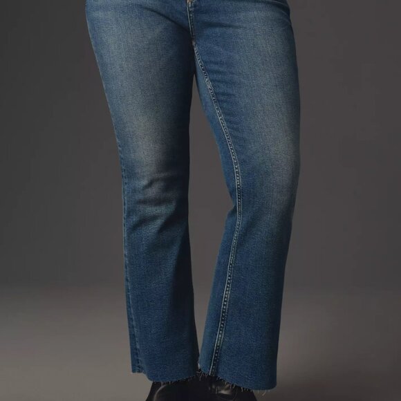 Anthropologie | Yaya Mid-Rise Crop Jeans by Pilcro | 26W -- NWT - Picture 1 of 9